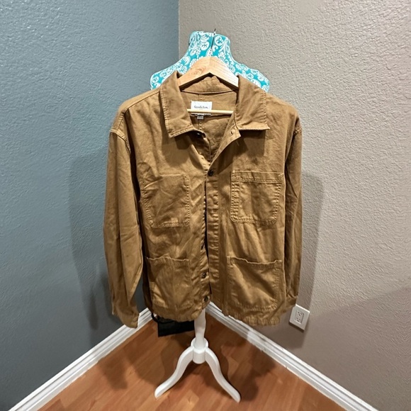 Goodfellow & Co Other - Goodfellow & Co tan work shirt. Country side, Urban, utility, Americana